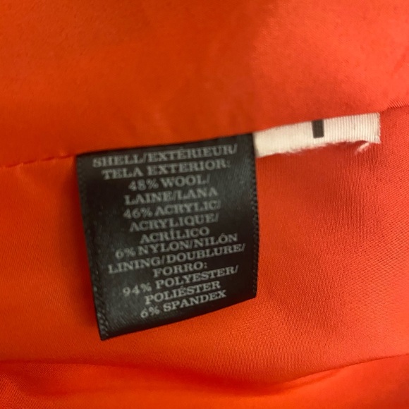 Ann Taylor wool shell jacket. Size 8. - Picture 3 of 4